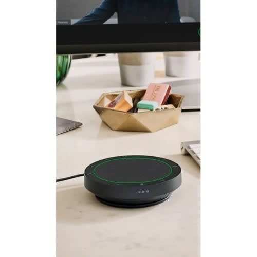 Jabra Speak2 40uc. Altavoz De Audio Profesional Duplex Avanzado , De Tecnología Plug And Play, Posee 4 Micrófonos Con Tecnología De Informacion Haces . Certificado Para Las Principales Plataformas Uc . Conector Usb-A Y Usb-C Incluidos . Alcance De Hasta 2.3 M - Image 14