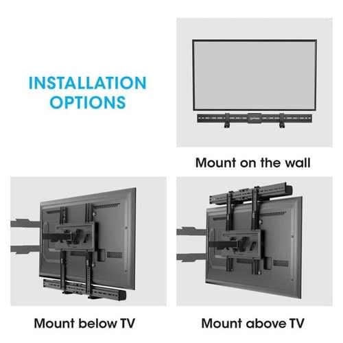 Soporte Barra De Sonido Tv P Pared Soporta 15kg - Image 4