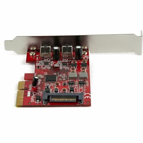 Startech.com Pexusb312c3 Tarjeta Pci Express Usb 3.1 (10gbps) - 2 Puertos Usb C 3.2 Gen 2 - Hasta 10gbps - Soporte Uasp - 2 Total Usb Port(s) - 2 Puerto(s) Usb 3.1 - Linux, Pc - Image 3