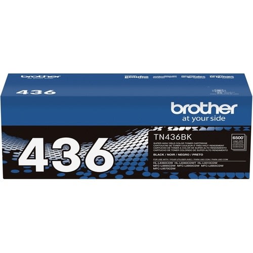 Cartucho De Tóner Brother Tn436bk Estándar Rendimiento Láser - Negro - Original - 1 Solamente - Láser - Estándar Rendimiento - 1 Solamente - Image 5