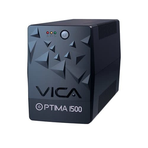 Vica Vica Optima 1500, No-Break Con Regulador Integrado, Capacidad 1500va / 900w, Certificado Nom, Indicadores Led, Software De Monitoreo, 8 Tomas Reguladas Y Respaldadas, 3 Años De Garantía En Equipo Y 2 Años En Baterías, Puerto Rj11 Y Rj45, Tamaño Compacto, Excelente Control Por Microprocesador, Regulador Avr Para Estabilizar El Voltaje (con Dos Etapas De Regulación, 1 Para Aumentar El Voltaje Y 1 Para Reducir El Voltaje), Reinicio Automático Mientras Ac Se Está Recuperando, Salida De Onda Cuasi Senoidal, Función De Arranque En Frío. Tiempo Estimado De Respaldo 10-15 Min A Media Carga, 3-5 Min A Carga Completa. *el Tiempo De Respaldo Depende De La Carga Que Conectamos Al Equipo. *uso Recomendado Al 80% De Su Capacidad.