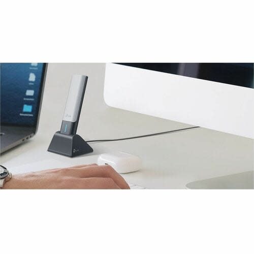 Tp-Link Archer Tx50uh Ieee 802.11 A/B/G/N/Ac/Ax Banda Dual Adaptador Wi-Fi Para Computadora De Escritorio - Usb 3.0 - 2.91gbit/S - 2.40ghz Ism - 5ghz Unii - Externo