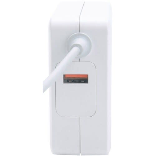 Cargador De Energía Pd Con Cable Usb-C Integrado - 60 W - Manhattan Cargador De Energia