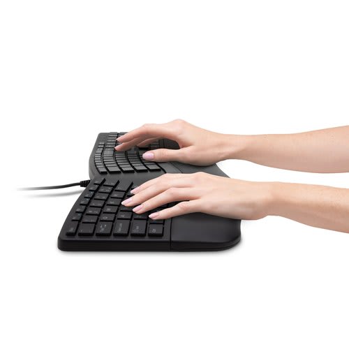 Kensington Teclado Pro Fit Alámbrico, 2.4ghz Con Descansamuñecas