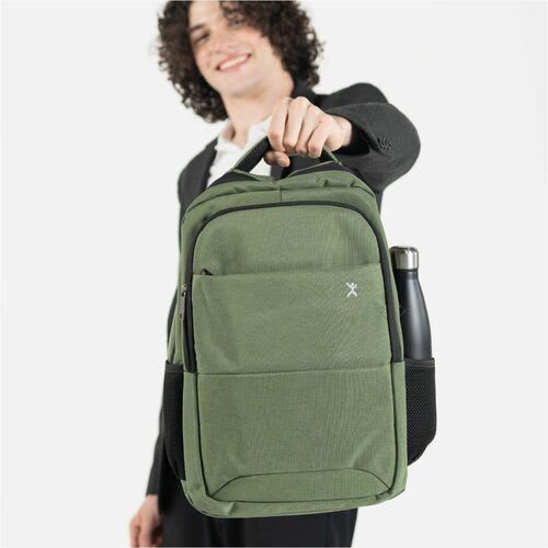 Mochila Para Laptop 15.6" - 17" Amplia Y Resistente Trova Verde | Perfect Choice - Image 5