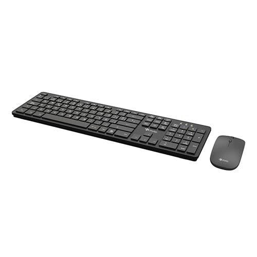 Teclado Y Ratón Stylos Skm100 - Español - 20 / Caja - Usb Membrana Inalámbrico Rf 2.40ghz Teclado - 105 Tecla - Keyboard/Keypad Color: Negro - Usb Inalámbrico Rf Mouse - óptico - 1600 Dpi - 2 Botón - Pointing Device Color: Negro - Compatible Con Portátil, Computador Para Pc, Mac