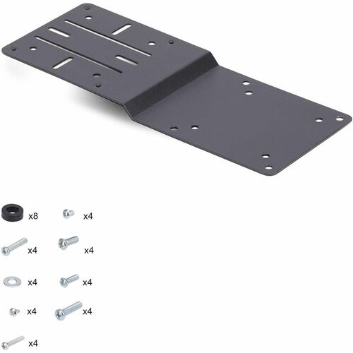 Startech.com Soporte Bracket De Montaje Vesa Compatible Con 75x75/100x100 Para Mini Pc/Nuc/Thin Client/Docking Stations - 75 X 75, 100 X 100, 40 X 40 - Compatible Con Montura Vesa - Acero - 1
