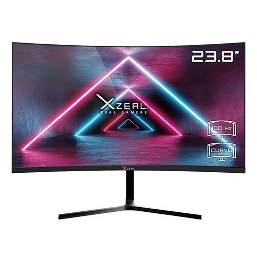 Monitor Xzeal Gamer 23.8"      Xst-570 /Curvo / 100hz / 5ms/ Vga/ Hdmi/ Vesa/ Negro - Image 2