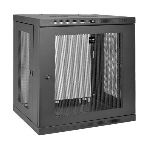 Tripp Lite Series Gabinete Pequeño Smartrack De 12u De Bajo Perfil Y Profundidad De Switch Para Instalación En Pared