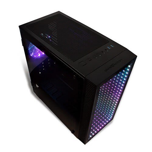 Game Factor Cabinet Csg560 Optical, Micro Atx, Glass, Rgb, 1 Vent 120mm Rgb S/Fte