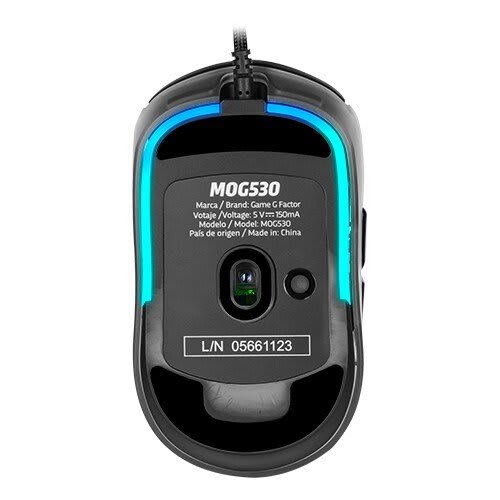 Vorago Accs Mouse Game Factor Mog530/ Carcasas Intercambiable/ Pixart 3327/Blk
