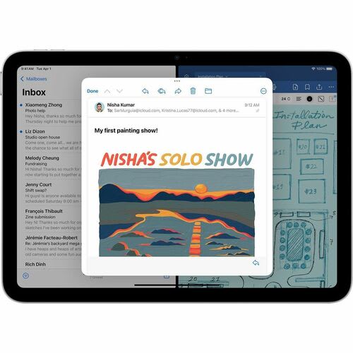 Tableta Apple Ipad (11th Generation) A3355 - 27.9cm (11") - 6gb - 128gb Almacenamiento - 5g - Plata - Penta-Core (5 Núcleos) 3.40ghz - 500cd/M² - 2360 X 1640 - Tecnología Conmutación En El Mismo Plano (in-Plane Switching, Ips), Pantalla Liquid Retina, Tecnología True Tone Pantalla - Compatible Con Teléfono Celular - Gprs, Edge, Hspa, Hsdpa, Lte, Umts, Hspa+, Dc-Hsdpa, 5g Nr - 12megapíxel Cámara Frontal - Image 12