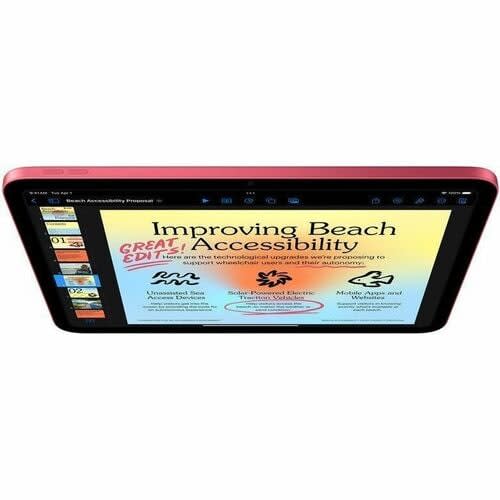Tableta Apple Ipad (11th Generation) A3354 - 27.9cm (11") - 6gb - 256gb Almacenamiento - Rosa - Penta-Core (5 Núcleos) 3.40ghz - 500cd/M² - 2360 X 1640 - Tecnología Conmutación En El Mismo Plano (in-Plane Switching, Ips), Pantalla Liquid Retina, Tecnología True Tone Pantalla - 12megapíxel Cámara Frontal - Image 19