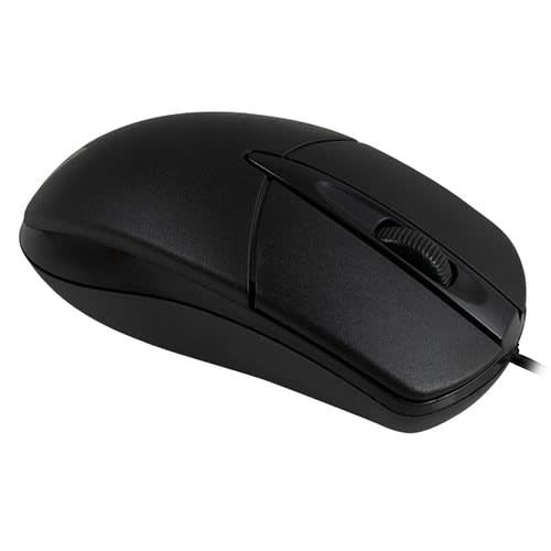Acteck Mouse Acteck Alámbrico Optimize Ma210 / 1200 Dpi / 2 Botones / Conexión Usb A De 1.5m / Essential Negro