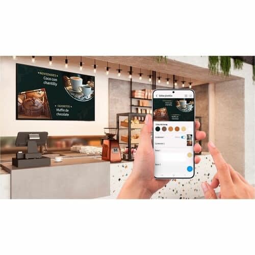 Pantalla Biz Tv Samsung 98? 4k Led Smart Tv ? Hdmi -Usb ? Lan -Negro -Wifi 5- Bluetooth 5.2 16/7 Con 3 Años De Garantia