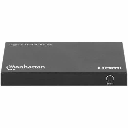 Switch Hdmi De 3 Puertos 4k - 3840 X 2160 - 4k, 4k Uhd - 1080p - 3 Dispositivo De Entrada - 1 Pantalla - Tv, Proyector, Señalización Digital, Monitor, Portátil, Computador, Receptor A/V, Consola De Juegos, Playstation, Xbox, Reproductor De Disco Blu-Ray, ... - 1 X Usb - 3 X Entrada Hdmi - 1 X Salida Hdmi