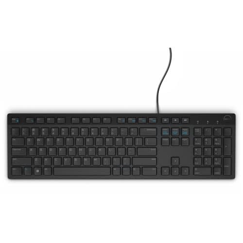 Kit Teclado Y Mouse Alambrico Dell - Km300c - Color Negro - Lenguaje Español - 1 Año De Garantía.