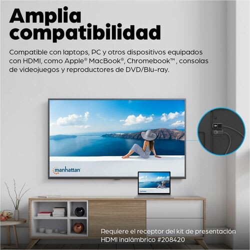 Transmisor Hdmi Inalámbrico 1080p - Negro