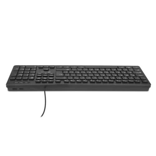 Teclado Slim Getttech Alambrico Con 2 Puertos Usb Port Teclado Negro Idioma Español Latinoamérica - Image 8