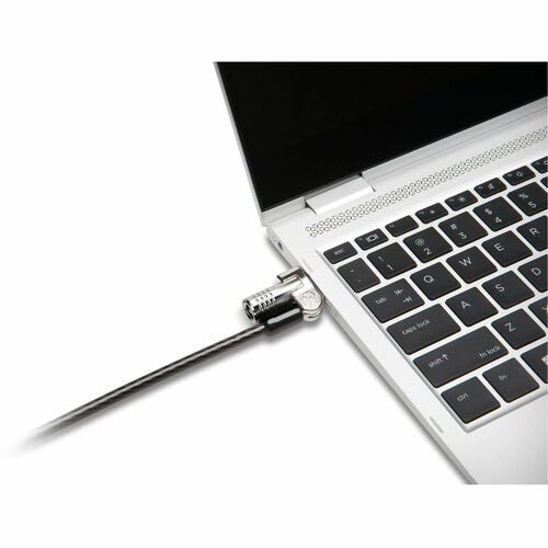 Kensington Nanosaver Cable De Bloqueo Para Portátil, Tableta - 1.83m Cable - Cierre Con Llave - Acero Al Carbono, Plástico - Para Portátil, Tableta