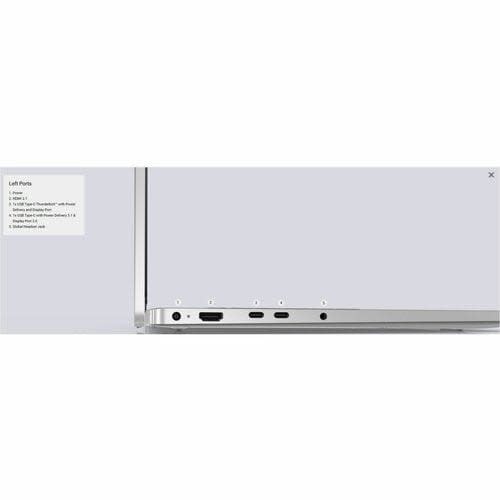 Ai Pc -Notebook Dell Pro 16 Pulgadas (pc16250)fhd-Intel Ultra 5-235u ( Npu 12 Tops )-W11pro-16gb-512gb-Color Plata-3 Años Garantía En Sitio-Computadora-Laptop Dell-Portátil-Ultra-Inteligencia Artificial-Ia-Antecesor Latitude 5550 - Image 3