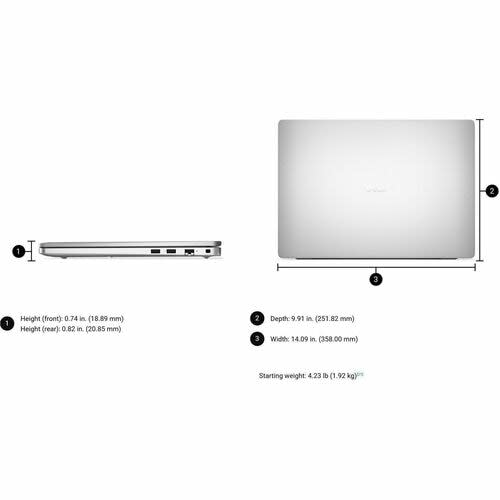 Ai Pc -Notebook Dell Pro 16 Pulgadas (pc16250)fhd-Intel Ultra 5-235u ( Npu 12 Tops )-W11pro-16gb-512gb-Color Plata-3 Años Garantía En Sitio-Computadora-Laptop Dell-Portátil-Ultra-Inteligencia Artificial-Ia-Antecesor Latitude 5550 - Image 9