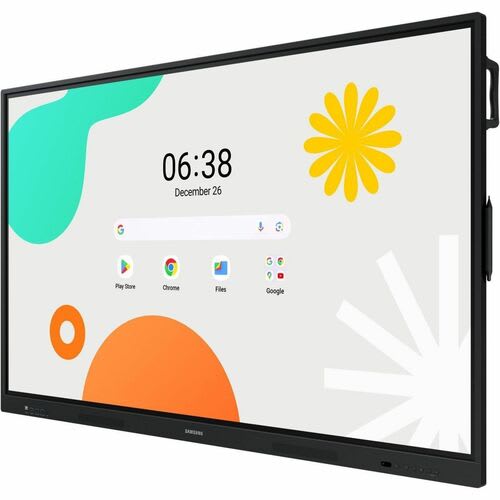 Samsung Wa65f 1651mm 4k Uhd Lcd Pantalla De Colaboración - Infrarrojo (irda) - Pantalla Táctil - 3840 X 2160 - 400cd/M² - 1,200:1 Contrast Ratio - 2160p - Usb - Hdmi - Bluetooth - Android 14