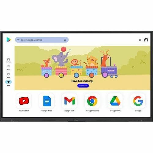 Samsung Wa65f 1651mm 4k Uhd Lcd Pantalla De Colaboración - Infrarrojo (irda) - Pantalla Táctil - 3840 X 2160 - 400cd/M² - 1,200:1 Contrast Ratio - 2160p - Usb - Hdmi - Bluetooth - Android 14