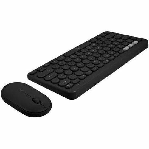 Teclado Y Ratón Perfect Choice Froyo - Usb Membrana Inalámbrico Bluetooth/Rf 2.40ghz Teclado - 78 Tecla - Keyboard/Keypad Color: Negro - Usb Inalámbrico Bluetooth/Rf Mouse - 1000 Dpi - 3 Botón - Pointing Device Color: Negro - Aa, Aaa - Compatible Con Pc