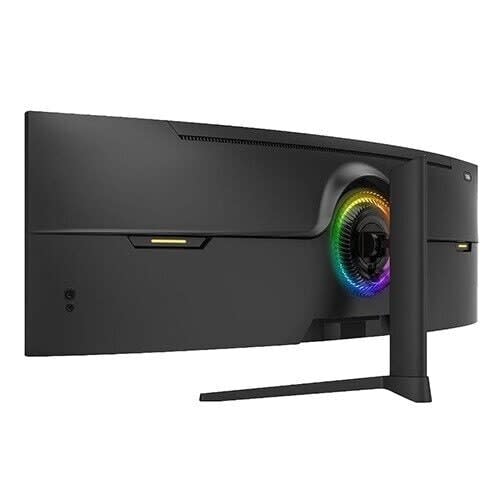 Monitor Led Xzeal Xzmo491b 49" (124.5cm) Clase 5k Uhd Pantalla Curva - Negro - 49" (124.5cm) Viewable - Vertical Alignment (va) - Led Retroiluminación - 5120 X 1440 - 1ms - 120hz Frecuencia De Actualización - Hdmi - Displayport - Image 4
