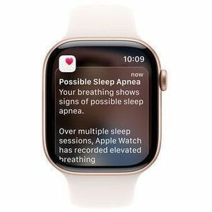 Apple Watch Series 11 Smart Watch - 42mm Case Height - 36mm Case Width - Rosa Gold Case Color - Rosa Rubor Band Color - Aluminio Case Material - Goma Band Material - Lan Inalámbrica - Sensor Eléctrico De Frecuencia Cardíaca, Sensor óptico De Pulso Cardíaco, Sensor De Temperatura, Compás Digital, Altímetro, Acelerómetro, Sensor Gyro, Sensor De Luz Ambiental, Sensor Ecg, Monitor De Ritmo Cardiaco - Monitorización De Sue?o, Altavoz, Reproductor De Música, Tel&