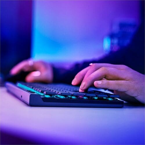 Logitech G G515 Lightspeed Tkl Teclado Gaming - Compacto - Con Cable/Inalámbrico Conectividad - Usb Tipo A Interfaz - Rgb Led - Negro - Mecánico Llave De Contacto - Bluetooth - Windows 10, Mac Os X 12.0 Monterey, Chromeos, Android 4.3 Jelly Bean, Ios 10 - Computador - Pc, Mac