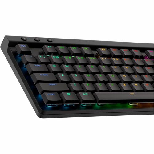 Logitech G G515 Lightspeed Tkl Teclado Gaming - Compacto - Con Cable/Inalámbrico Conectividad - Usb Tipo A Interfaz - Rgb Led - Negro - Mecánico Llave De Contacto - Bluetooth - Windows 10, Mac Os X 12.0 Monterey, Chromeos, Android 4.3 Jelly Bean, Ios 10 - Computador - Pc, Mac