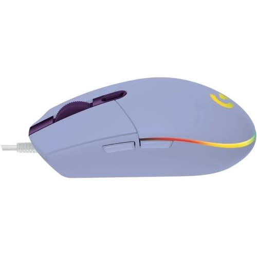 Ratón De Juego Logitech G203 - Usb - 6 Botón(es) - Violeta - 4 - Cable - 8000 Dpi - Image 3