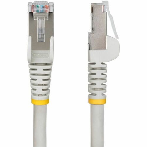 Startech.com 1.52m Categoría 6a Cable De Red - 1 - Cable For Dispositivo De Red, Conmutador, Nas, Módulo, Dispositivos Poe, Conmutador Poe, Punto De Acceso, Cámara Ip - 10gbit/S - Cable De Conexión - Apantallado - Oro Conector Chapado - Lszh - 27 Awg - Gris - Image 2
