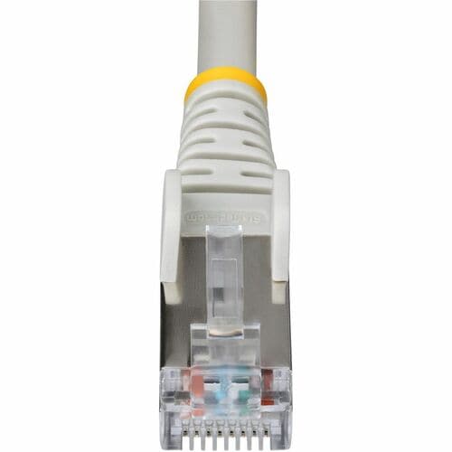 Startech.com 1.52m Categoría 6a Cable De Red - 1 - Cable For Dispositivo De Red, Conmutador, Nas, Módulo, Dispositivos Poe, Conmutador Poe, Punto De Acceso, Cámara Ip - 10gbit/S - Cable De Conexión - Apantallado - Oro Conector Chapado - Lszh - 27 Awg - Gris - Image 4