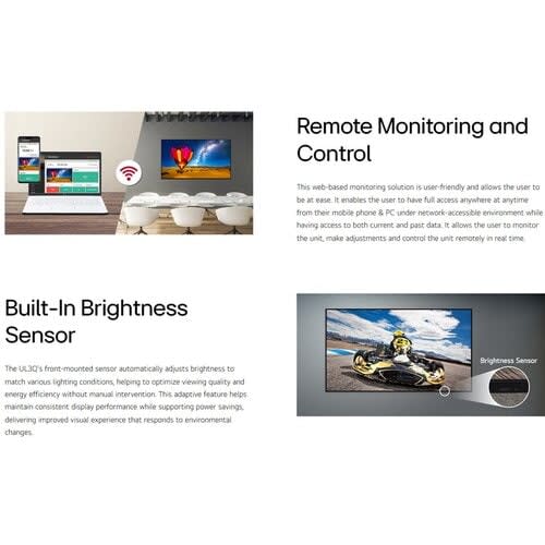 Lg 4k Uhd Signage 55" 3,840 × 2,160 500 Nit 16 / 7 - Image 5