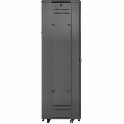 Gabinete 19" Pro Line Con Extractores De Aire, 38u, Frente De 600 Mm, Unidad De Ventilación Con Dos Extractores De Aire Instalados En El Techo, Profundidad De 600 Mm, Ensamblado, Negro Ral 9004, Profundidad De Instalación útil: Ajustable De 150 A 500 Mm (5.91 A 19.69 Pulg.) - Image 5