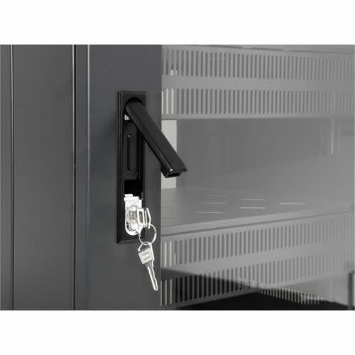 Gabinete 19" Pro Line Con Extractores De Aire, 38u, Frente De 600 Mm, Unidad De Ventilación Con Dos Extractores De Aire Instalados En El Techo, Profundidad De 600 Mm, Ensamblado, Negro Ral 9004, Profundidad De Instalación útil: Ajustable De 150 A 500 Mm (5.91 A 19.69 Pulg.) - Image 12