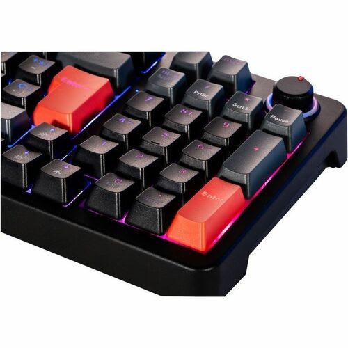 NACEB Naceb Na-0972 Teclado Gaming - Compacto - Cable Conectividad - Usb Interfaz - Rgb Led - Negro - Windows, Mac Os - Pc, Mac - Plástico Abs, Cloruro De Polivinilo (pvc)