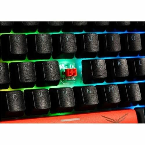 Naceb Na-0972 Teclado Gaming - Compacto - Cable Conectividad - Usb Interfaz - Rgb Led - Negro - Windows, Mac Os - Pc, Mac - Plástico Abs, Cloruro De Polivinilo (pvc)