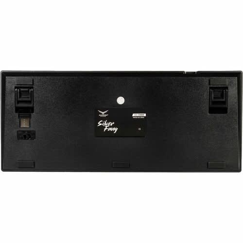 Naceb Na-0969 Teclado Gaming - Compacto - Con Cable/Inalámbrico Conectividad - Usb Tipo A Interfaz - Rgb Led - Gris Oscuro - Bluetooth/Rf - 5 - 2.40ghz - 84 Tecla(s) - Windows, Mac Os - Pc, Mac - Cloruro De Polivinilo (pvc)