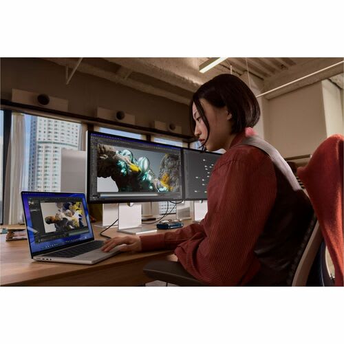 Monitor Lcd Apple Studio Display 27" (68.6cm) Clase Cámara Web 5k - 27" (68.6cm) Viewable - 5120 X 2880 - Mil Millones De Colores - 600cd/M² - 60hz Frecuencia De Actualización - Altavoces - Inclinable, Altura - Usb Tipo-C - Image 4