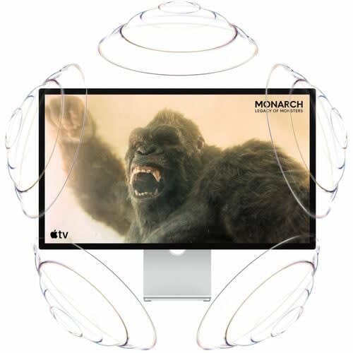 Monitor Lcd Apple Studio Display 27" (68.6cm) Clase Cámara Web 5k - 27" (68.6cm) Viewable - 5120 X 2880 - Mil Millones De Colores - 600cd/M² - 60hz Frecuencia De Actualización - Altavoces - Inclinable, Altura - Usb Tipo-C - Image 9