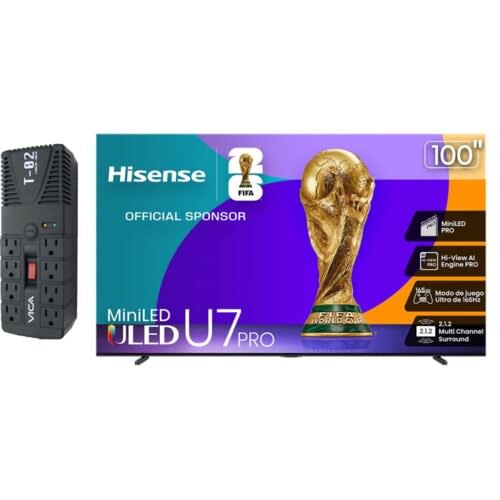 Hisense Qled Smart Tv Uhd 4k 100 Pulgadas Con Regulador Vica T-02 De 700w - Image 3