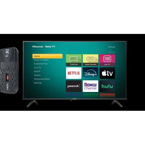 Hisense Led Smart Tv Fhd 32 Pulgadas Con Regulador Vica T-02 De 700w - Image 3