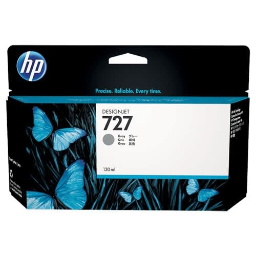 Hp 727 Gris 130ml Tinta Amplio Formato B3p24a