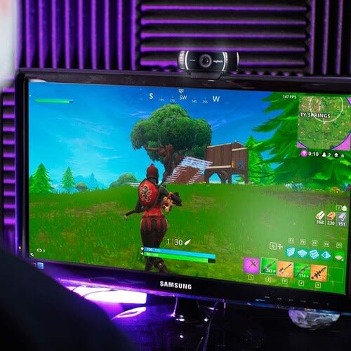 Camara Web C922 Diseño Para Streaming, Conexión Extremadamente Nitida En Directo Con Canales Como Twitch Y Youtube Full Hd 1080p A 30 Fps, Streaming Full Hd 720p A 60 Fps