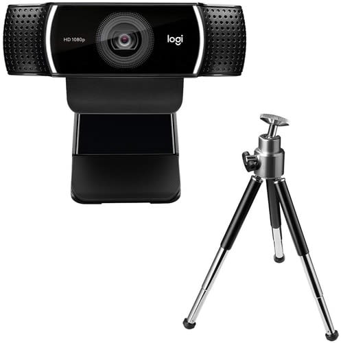 Camara Web C922 Diseño Para Streaming, Conexión Extremadamente Nitida En Directo Con Canales Como Twitch Y Youtube Full Hd 1080p A 30 Fps, Streaming Full Hd 720p A 60 Fps