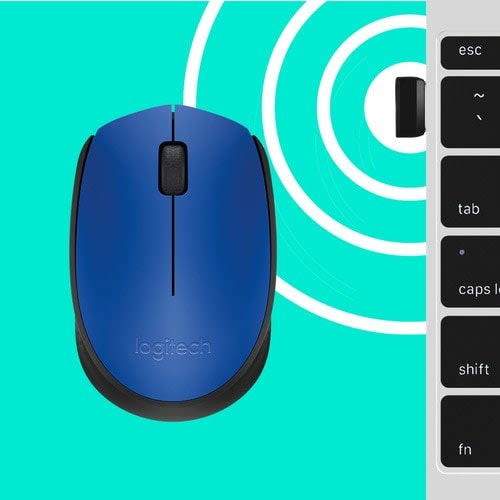 Mouse M170 Inalambrico Plug And Play Color Azul - Image 6